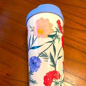 Kate Spade floral travel mug